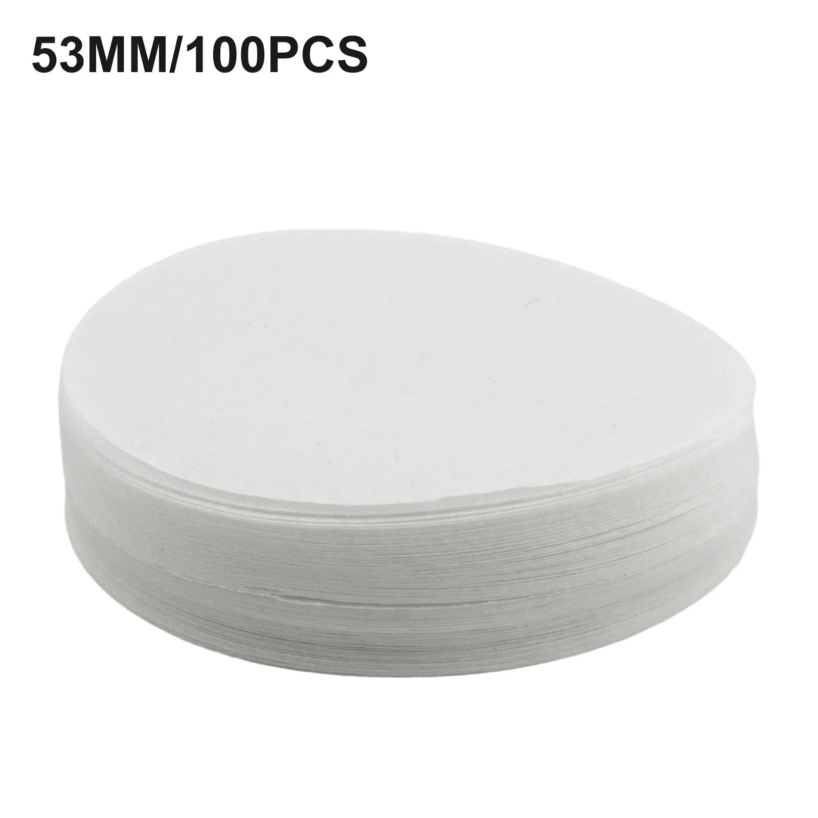 Powder Bowl Filters Filter Papers Cofe Good Toughness Raw Wood Pulp Round White Espresso Coffee Maker High Quality