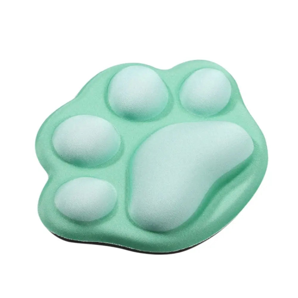 Cute Color Cat Paw Mouse Pad Creative Comfortable Soft Non-Slip Wrist Rest Hand Pillow Office Computer Laptop Wrist Rest Support