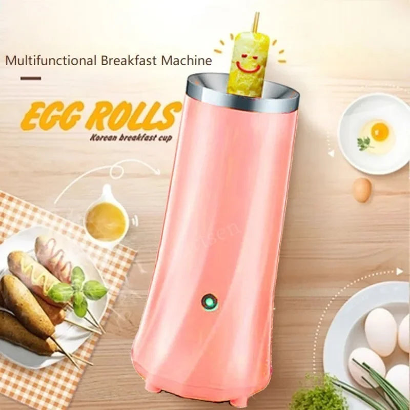 Electric Automatic Mini Egg Roll Maker - Multifunctional Omelette Boiler