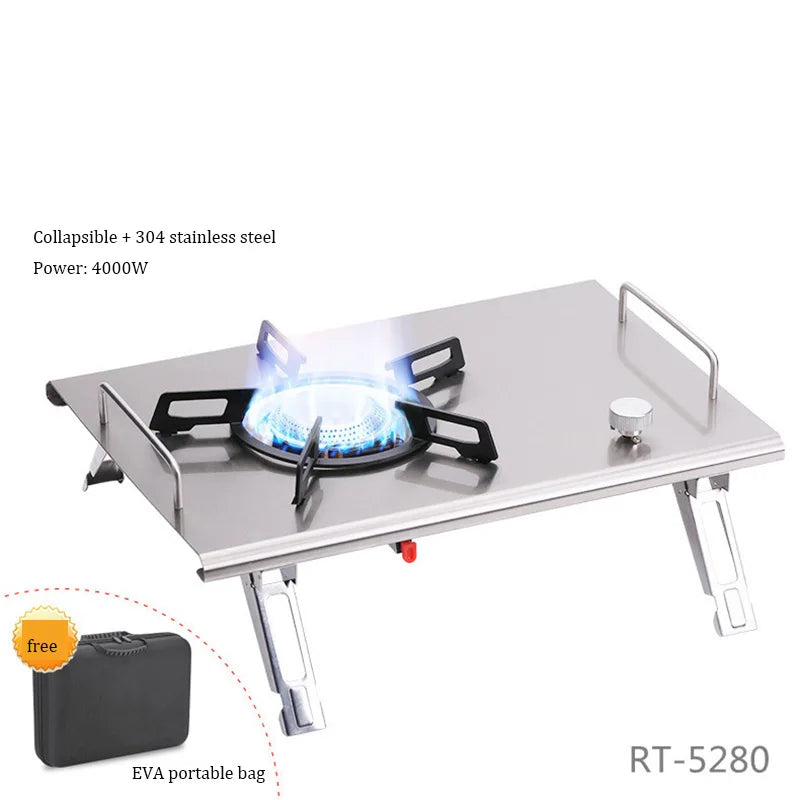 Foldable Stainless Steel Camping Stove