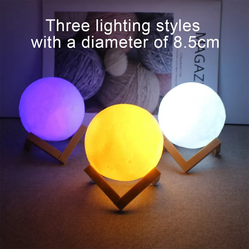 Lampe Lune 8 cm